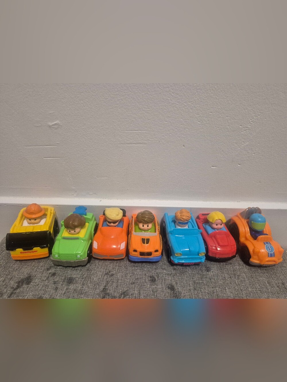 Little People Wheelies Set Of 7